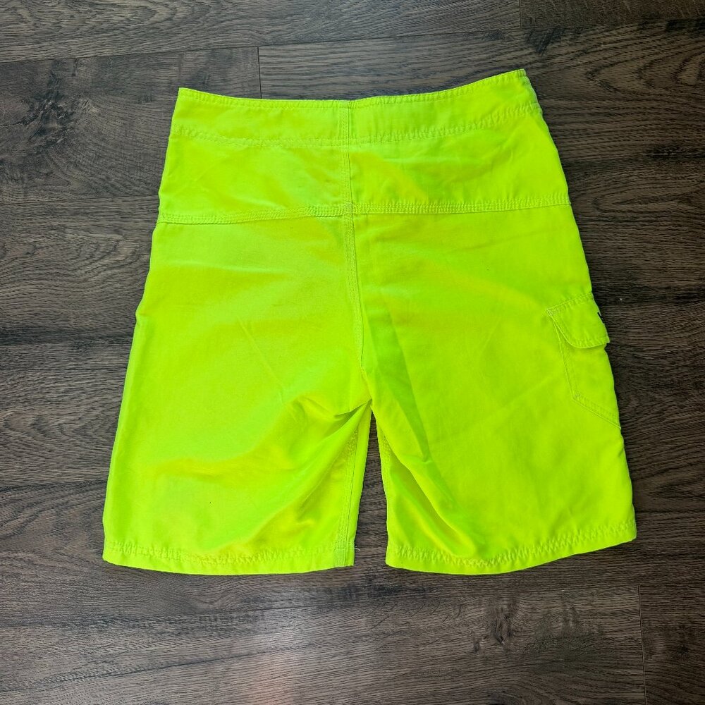 Hurley Neon Yellow Board Short Swim Trunk - Picture 2 of 4